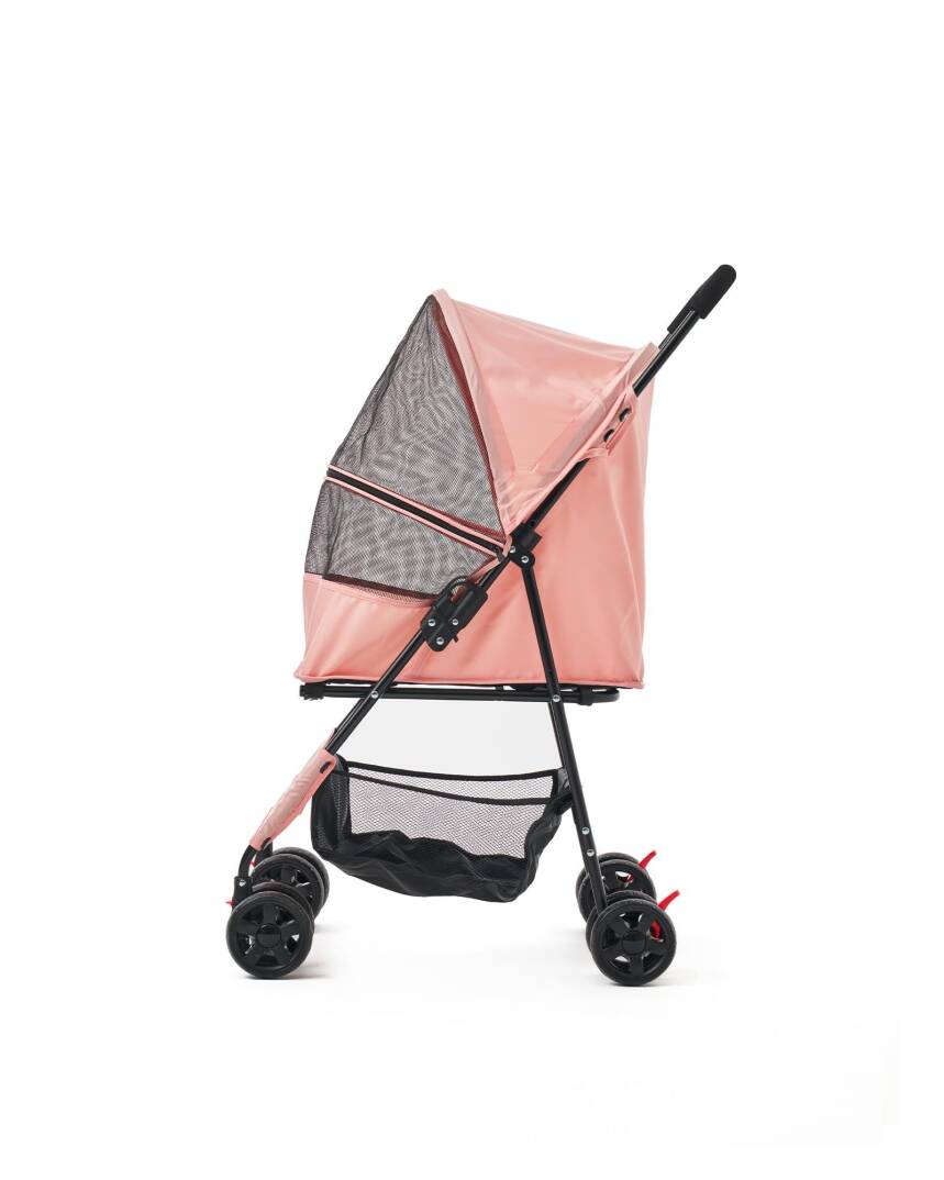 Zampa Aero Kedi & Köpek Arabası Pembe 42×69×96 cm (ZS-101-P) - 1