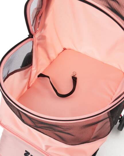 Zampa Aero Kedi & Köpek Arabası Pembe 42×69×96 cm (ZS-101-P) - 4