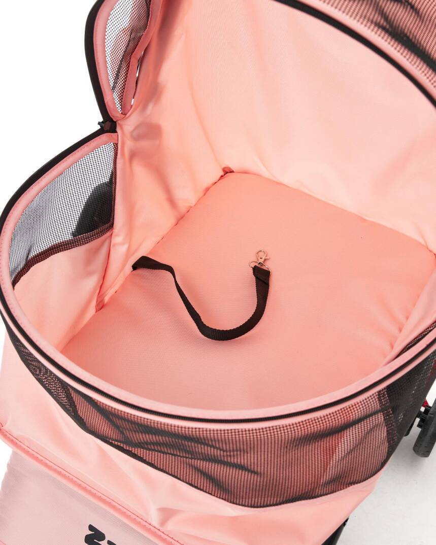 Zampa Aero Kedi & Köpek Arabası Pembe 42×69×96 cm (ZS-101-P) - 4