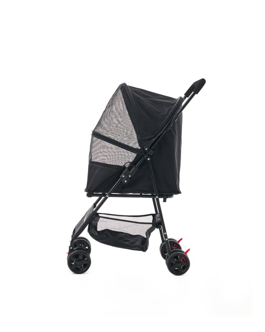 Zampa Aero Kedi & Köpek Arabası Siyah 42×69×96 cm (ZS-101-B) - 1