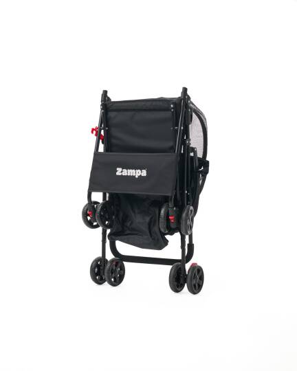 Zampa Aero Kedi & Köpek Arabası Siyah 42×69×96 cm (ZS-101-B) - 7