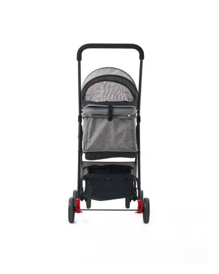 Zampa Flux Kedi & Köpek Arabası Gri 45×63×93 cm (ZS-102-1-G) - 5