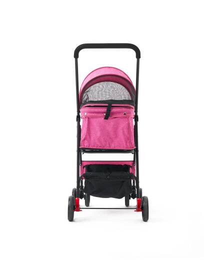 Zampa Flux Kedi & Köpek Arabası Pembe 45×63×93 cm (ZS-102-1-P) - 4
