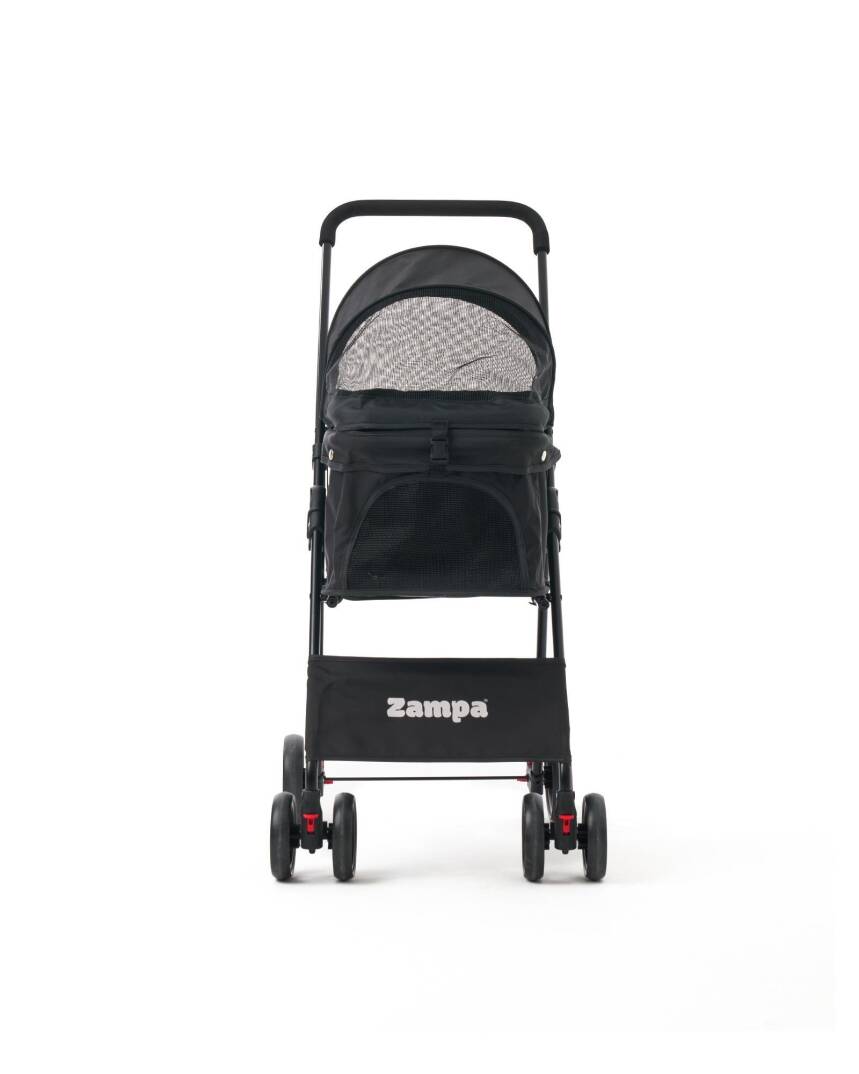 Zampa Flux Kedi & Köpek Arabası Siyah 45×63×93 cm (ZS-102-1-B) - 8