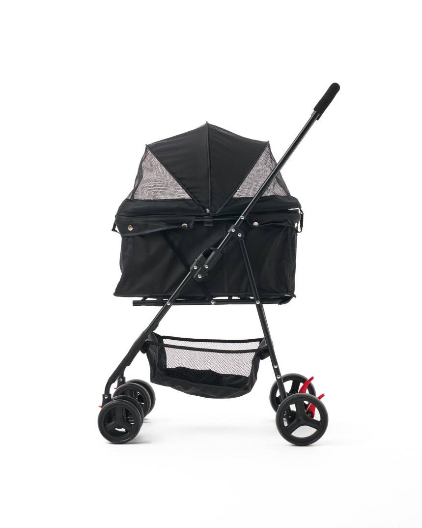 Zampa Flux Kedi & Köpek Arabası Siyah 45×63×93 cm (ZS-102-1-B) - 1