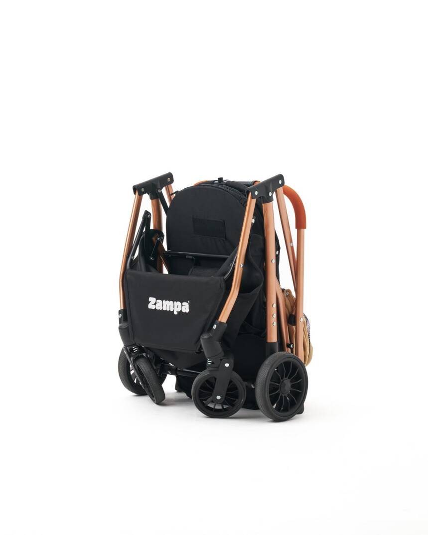 Zampa Nola Kedi & Köpek Arabası Haki 51×85×101 cm (ZS-105-1) - 6