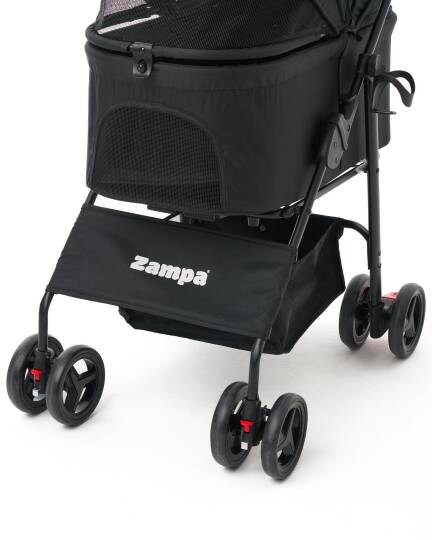Zampa Pure Kedi & Köpek Arabası Siyah 50×67×99 cm (ZS-107-B) - 6
