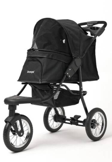 Zampa Ricciardo Kedi Köpek Arabası Siyah SP05CS-B 54x104x101 Cm